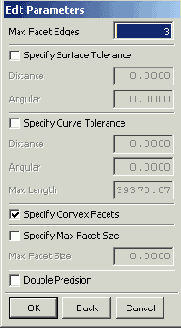   Edit Parameters -  
