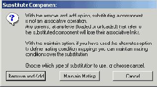   Substitute Component -  